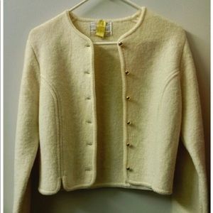 Vintage wool cardigan